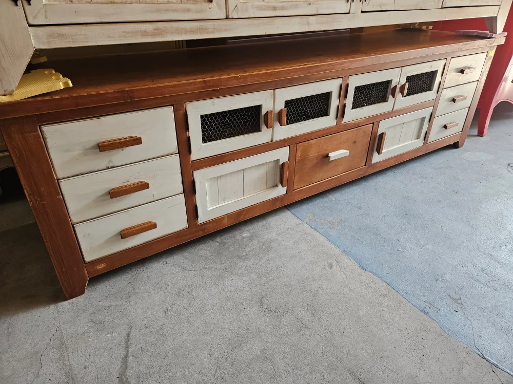 수제가구 원목 콘솔/TV 장식장