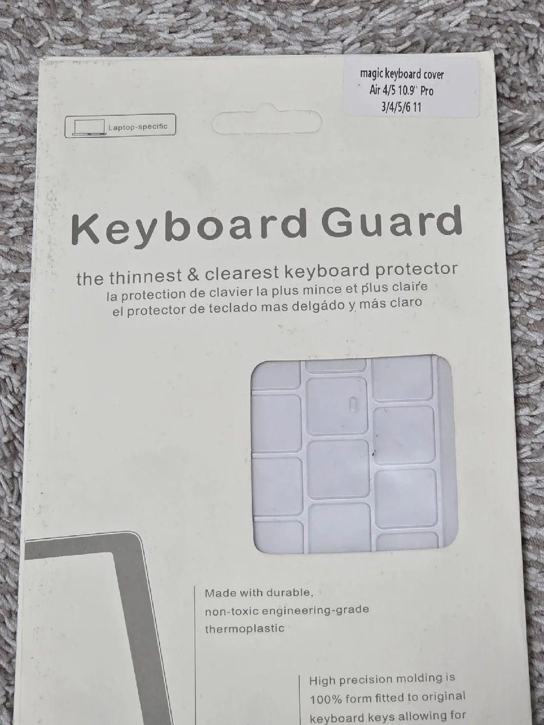 (미개봉)아이패드 키보드스킨 에어 프로