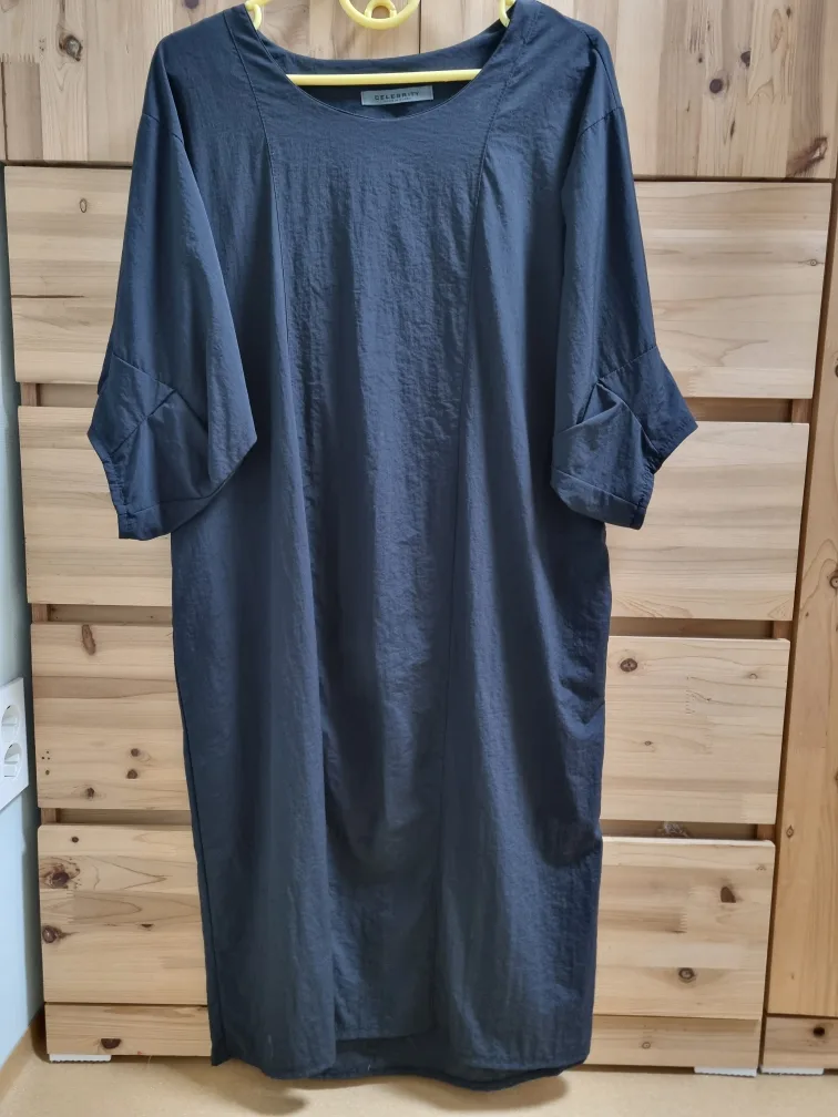 (중고품)바스락재질 롱 원피스