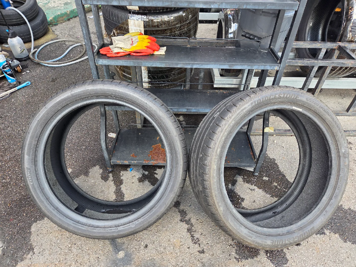 브리지스톤 중고 타이어