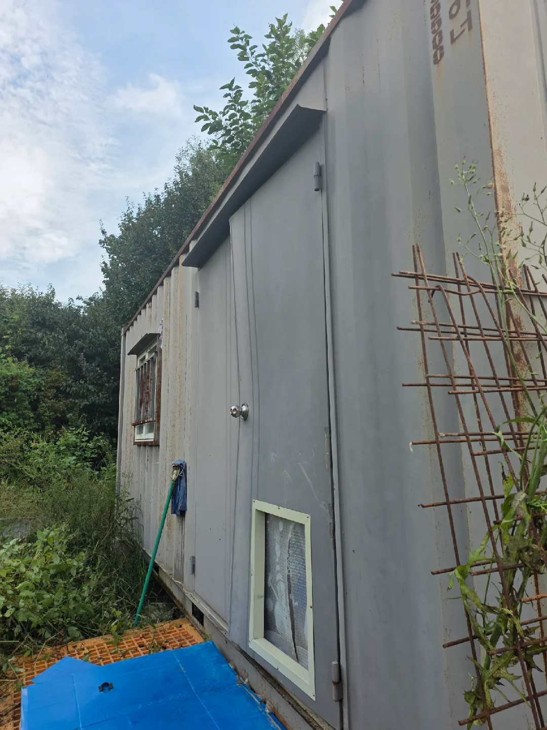 중고 컨테이너 창고