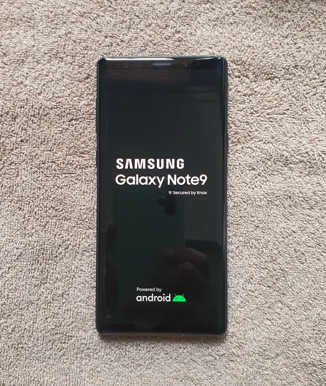 갤럭시 노트9 블랙  중고 휴대폰 스마트폰