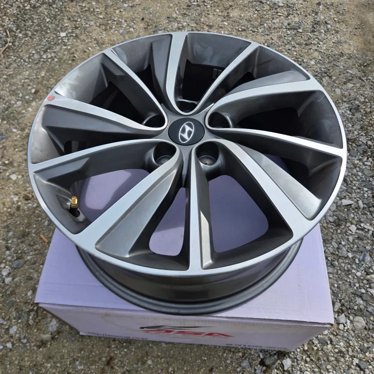 [급처분] 현대 18인치 순정 중고 휠 4개