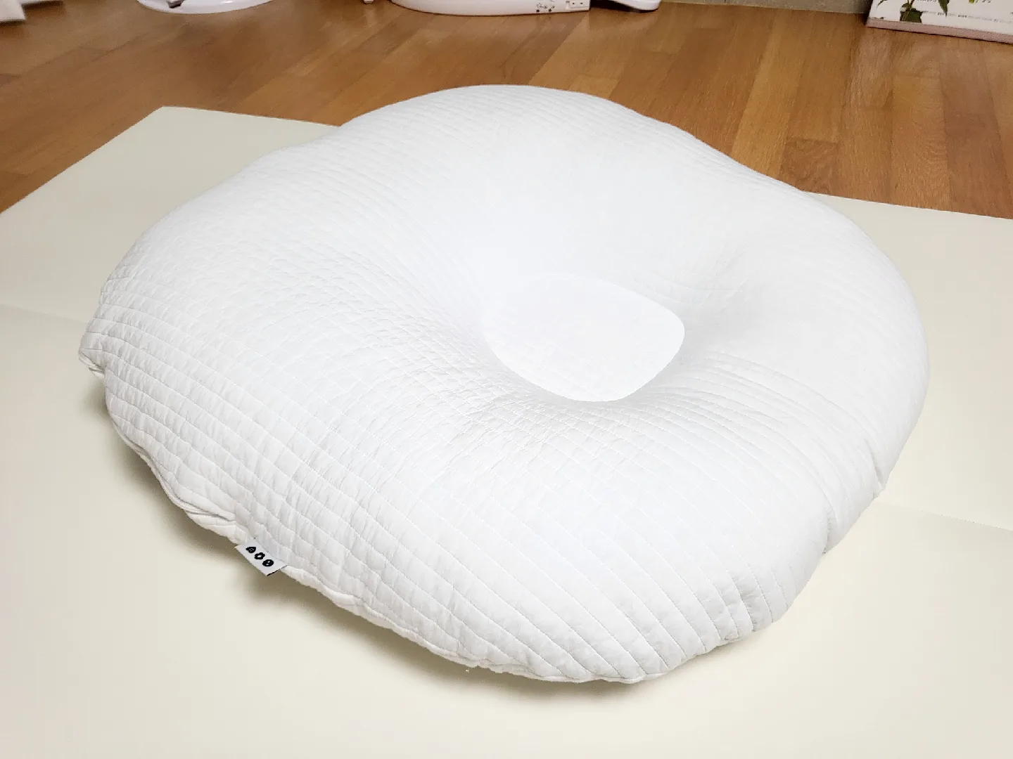 로토토베베 역류방지쿠션 누빔 화이트(역방쿠)