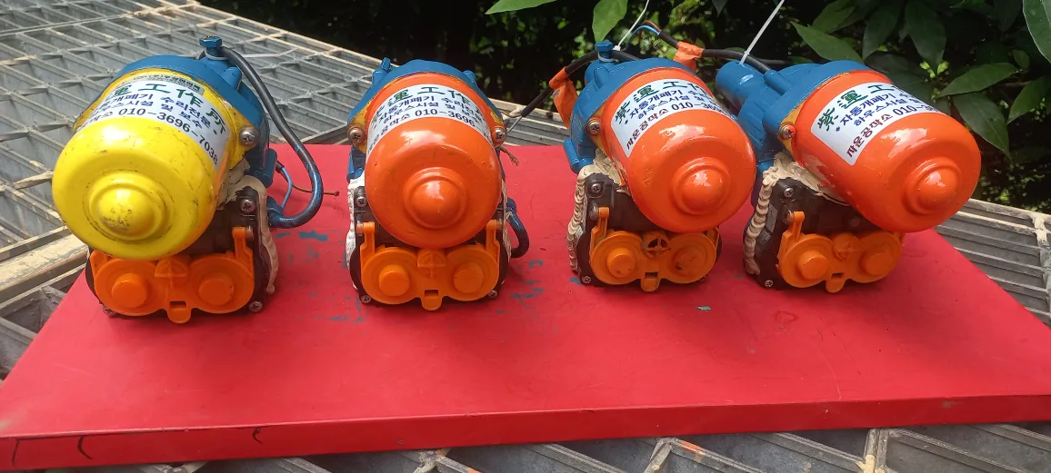 하우스개폐기.중고.우성제품