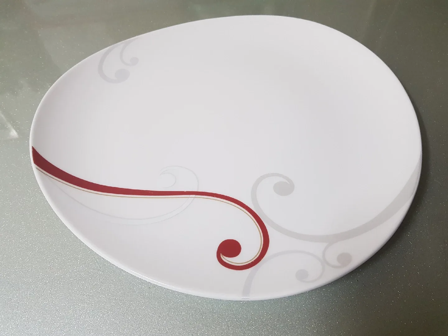 젠 아쿠아레드 생선접시 [중고]