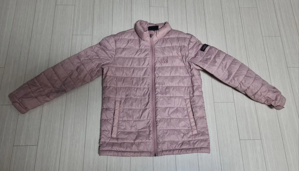 [중고] 여아 밀레 경량패딩 140