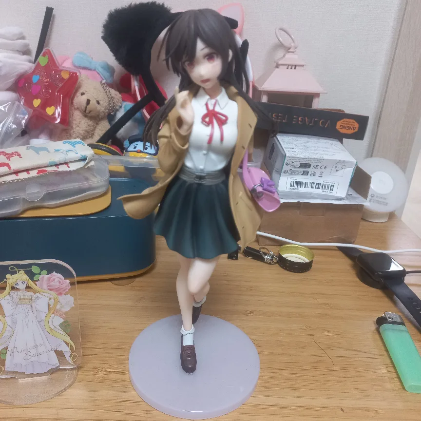 피규어 놀러가는  여학생(중고같은 새것)