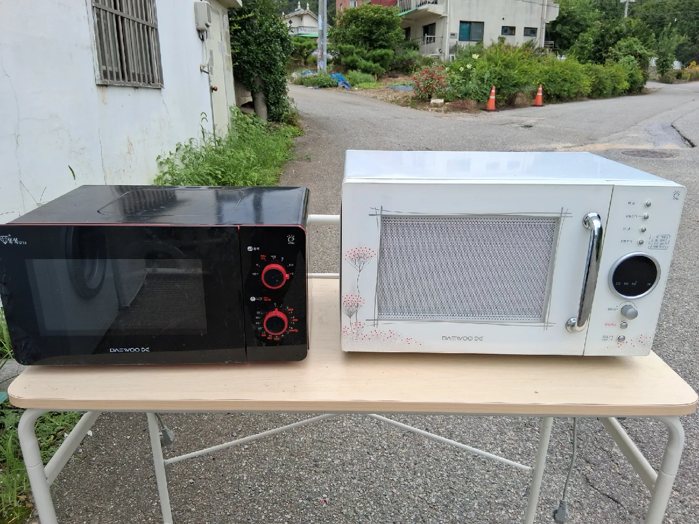 신품 같은 중고  전자레인지 2종 개당 10000