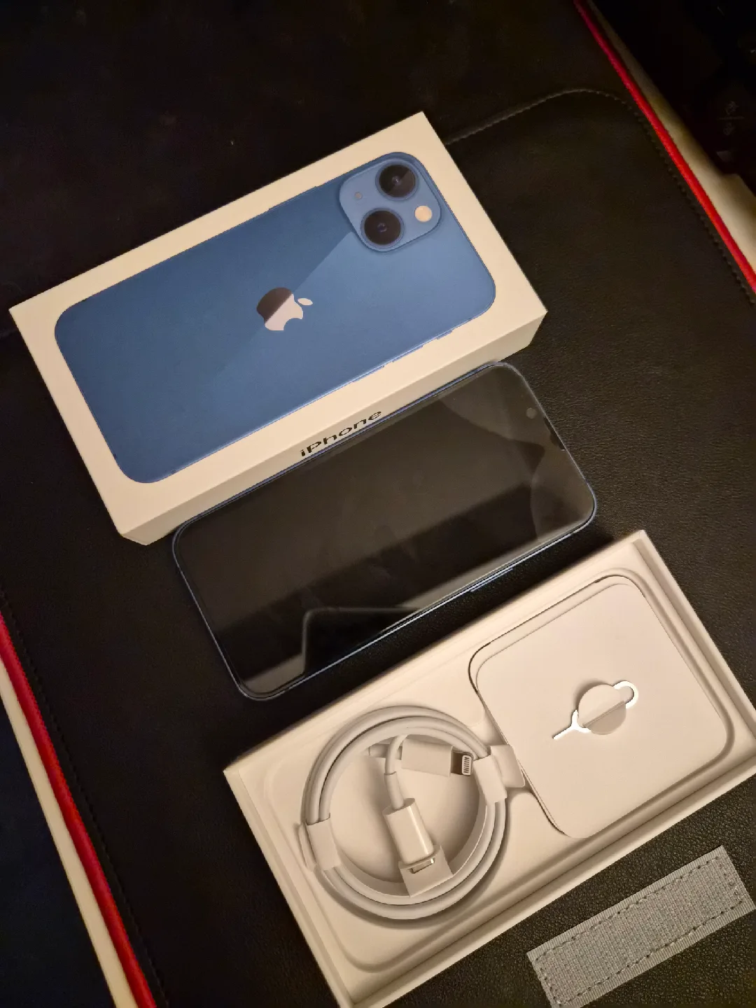 아이폰 미니 13 블루 128GB 중고 풀박 판매해요