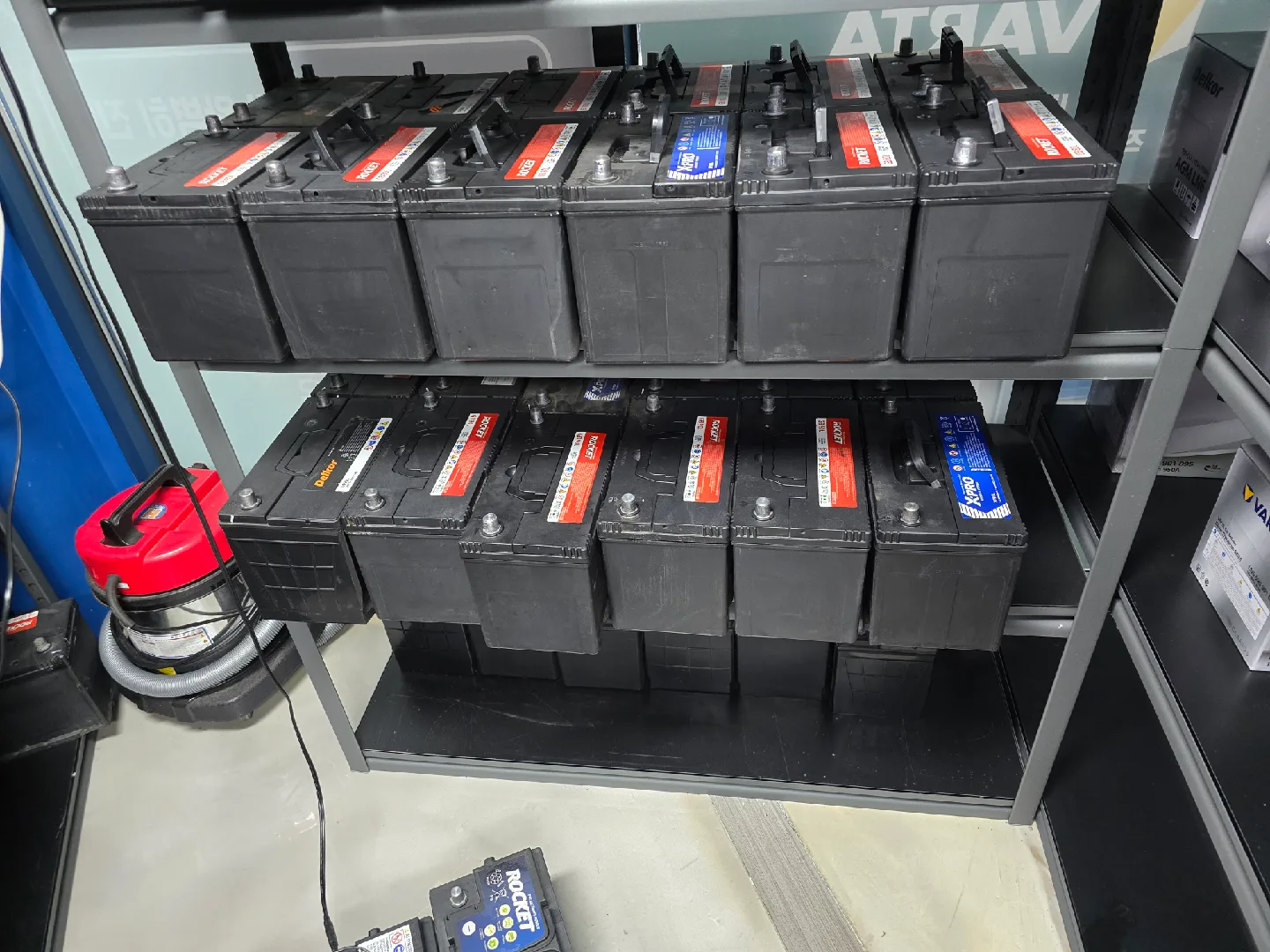 델코/로켓 차량용 중고배터리