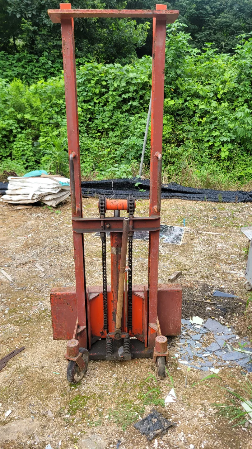 수동식 리프트 (중고)  지게발높이 1.6m