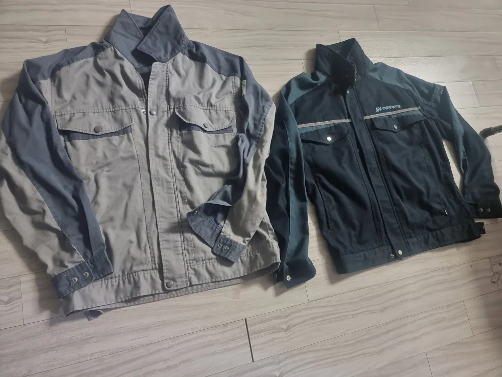 춘추 중고 작업 자켓 (T-BUC, B&V) 판매, 환절기 작업자켓