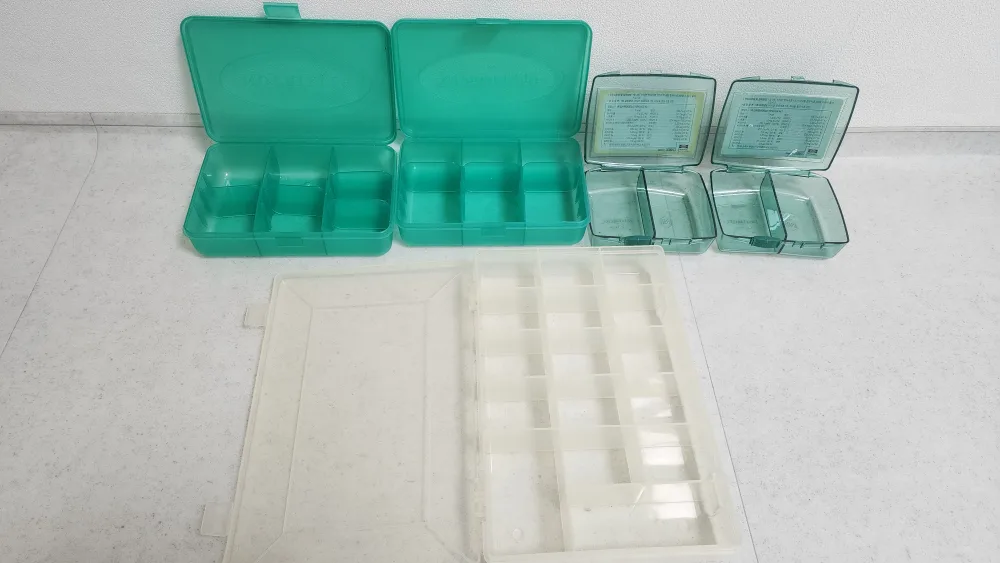 나눔/중고/못보관 나사통또는 악세사리통 보관이용