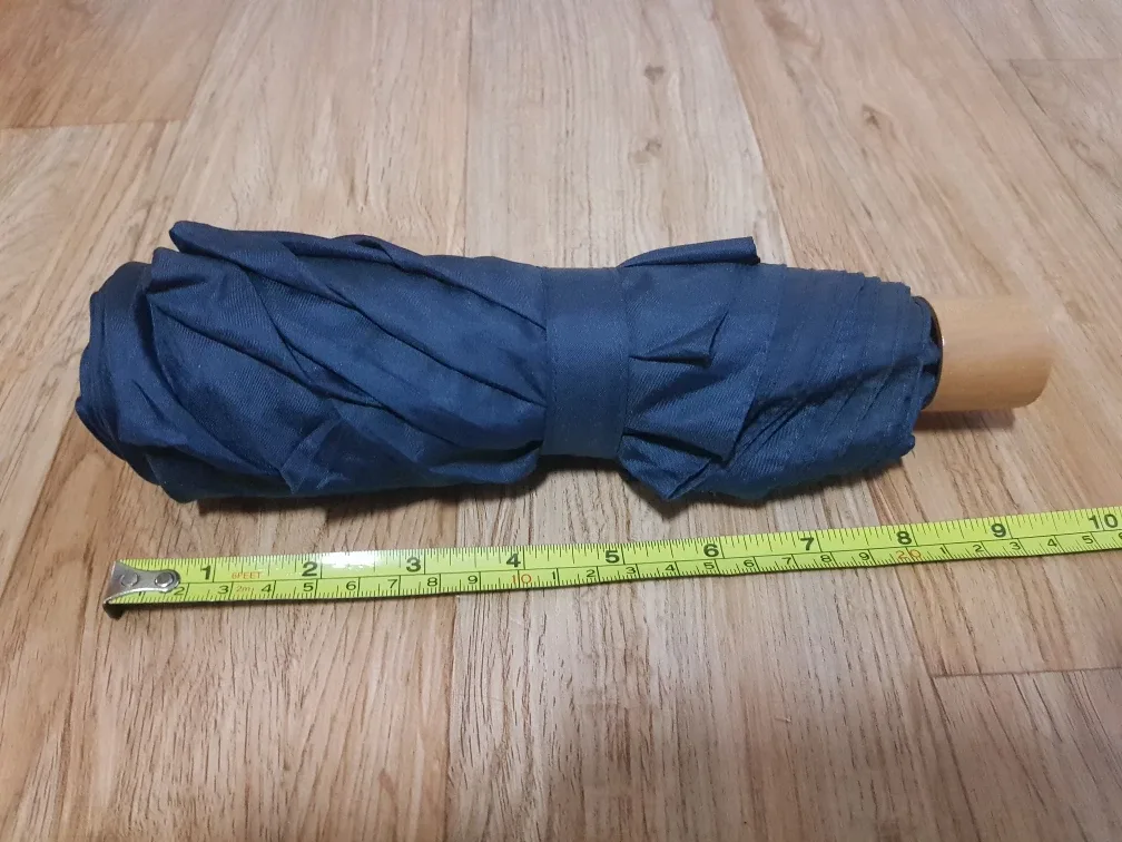 가벼운 네이비 3단 우산 중고