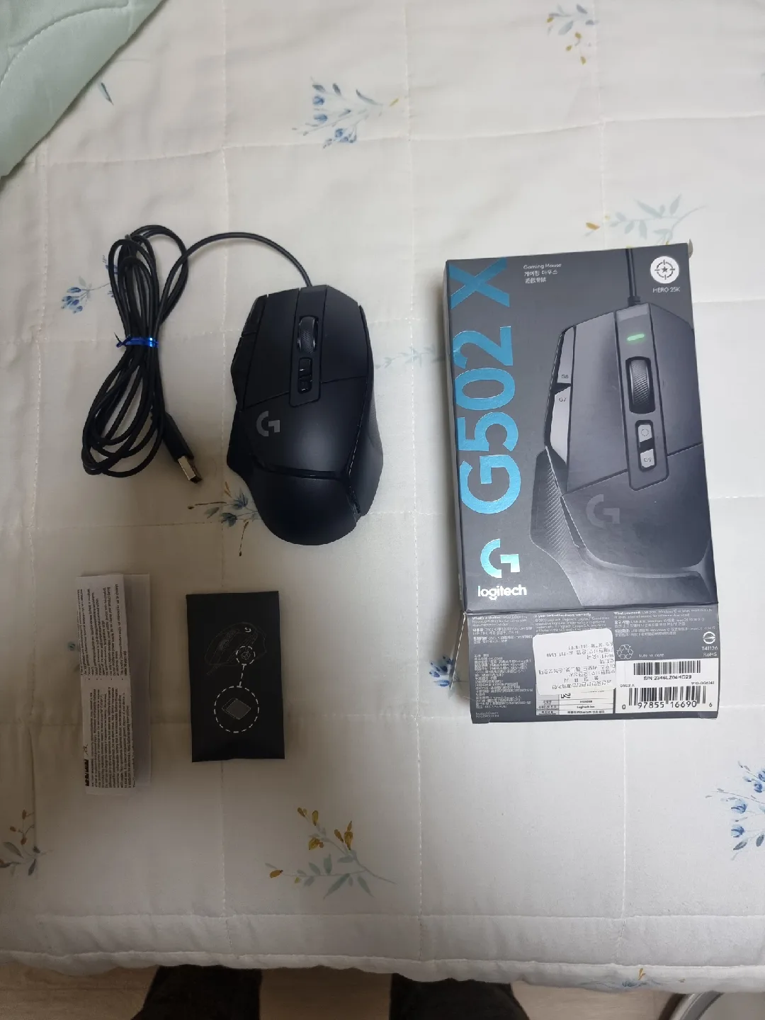 선착순!!로지텍 고급 마우스 G502X 중고판매