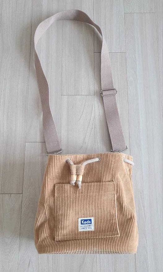 미사용 케즈 미니 코듀로이 버킷백 더이상 가격내림x