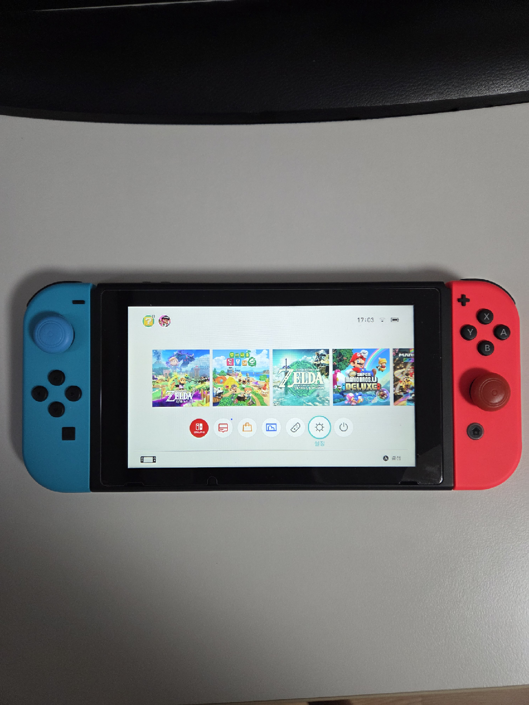 닌텐도 스위치 본체 및 부속품(커펌불가)