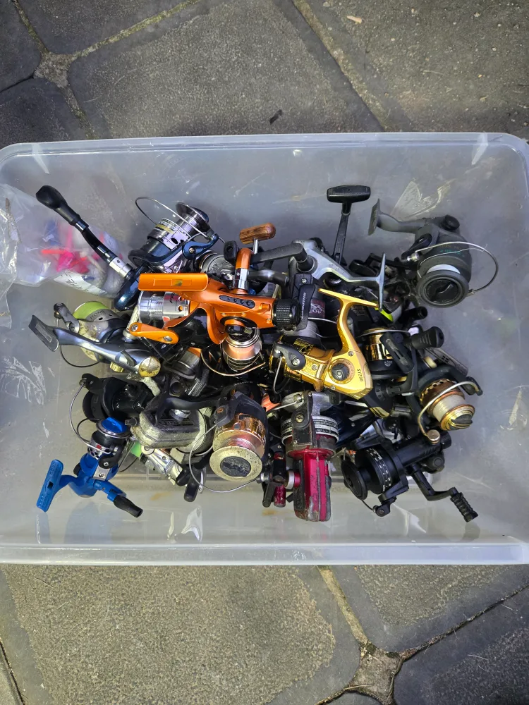 낚시 릴 여러개 일괄 판매