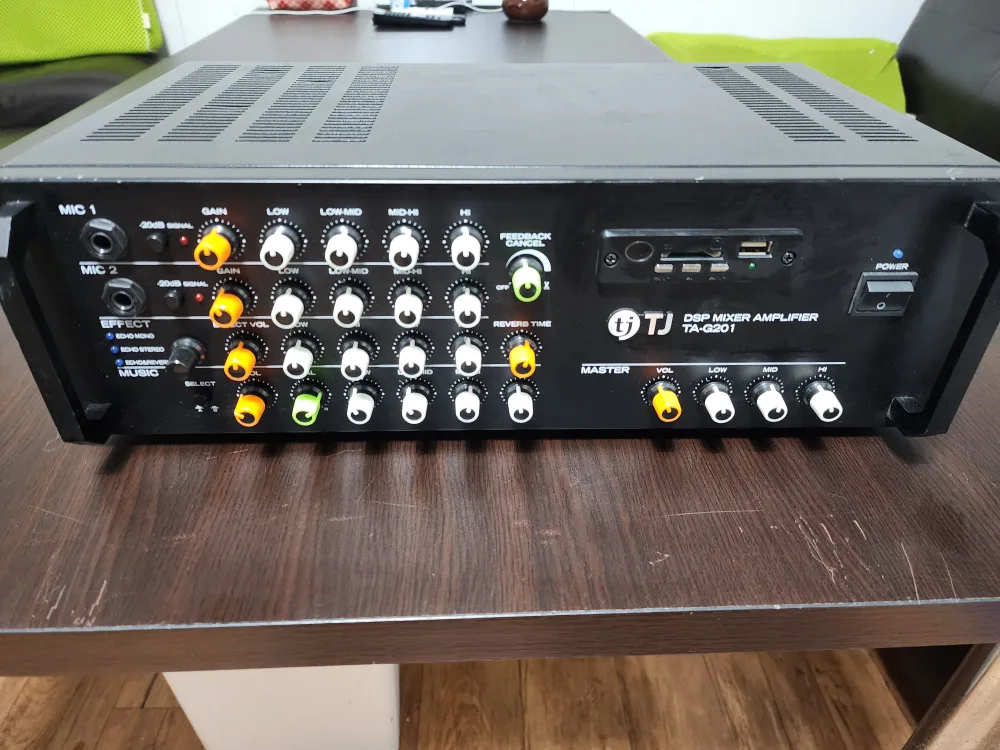 TJ 믹서 앰프 TA-G201(중고)