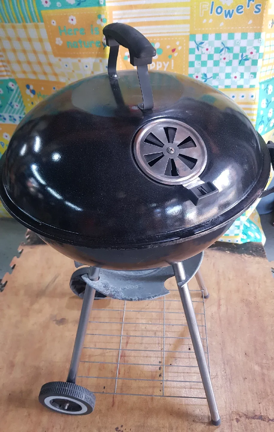 블랙 야외용 바베큐 그릴