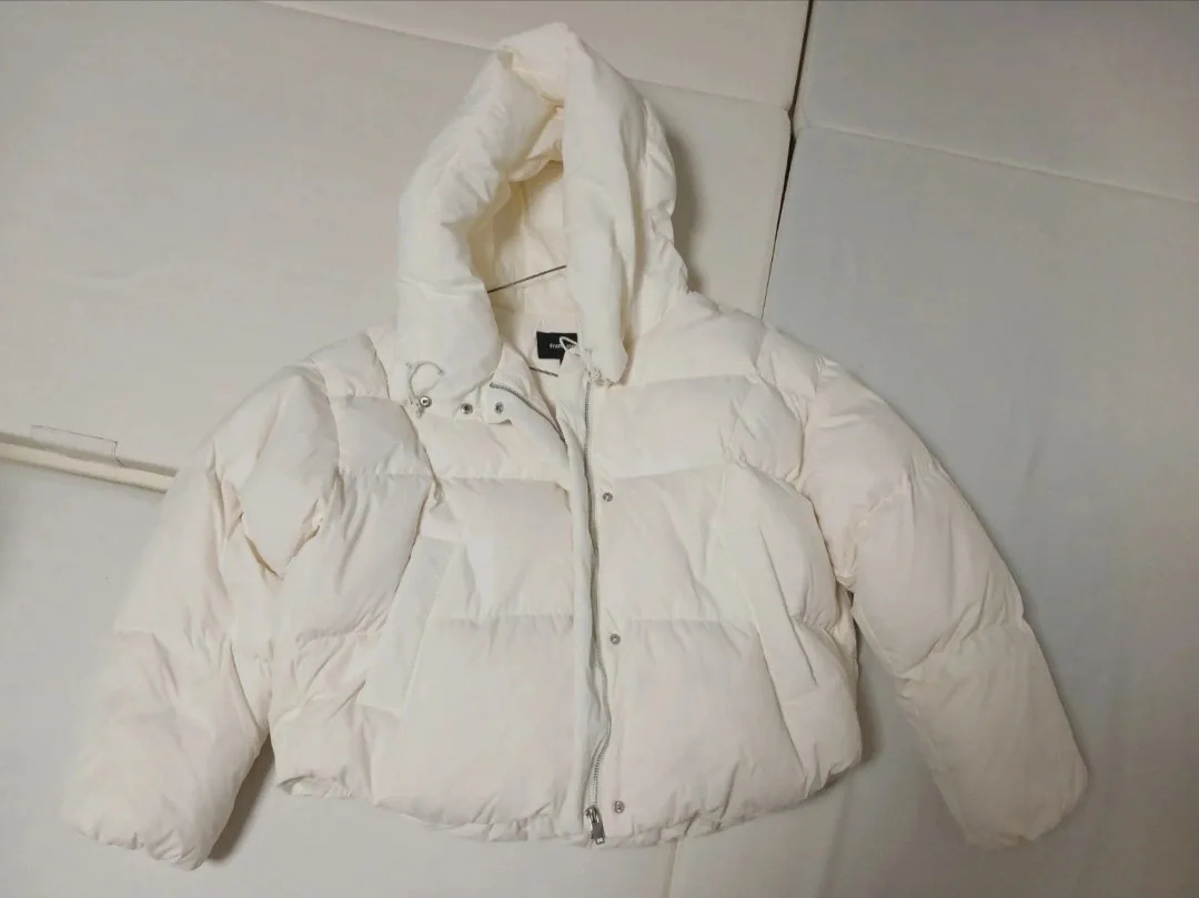 화이트 패딩 (85사이즈/미착용)