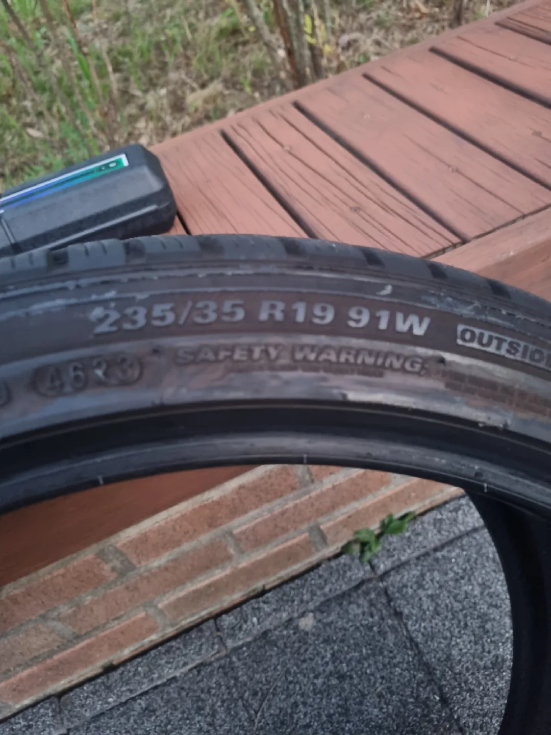 금호 윈터타이어 235/35/19 팝니다