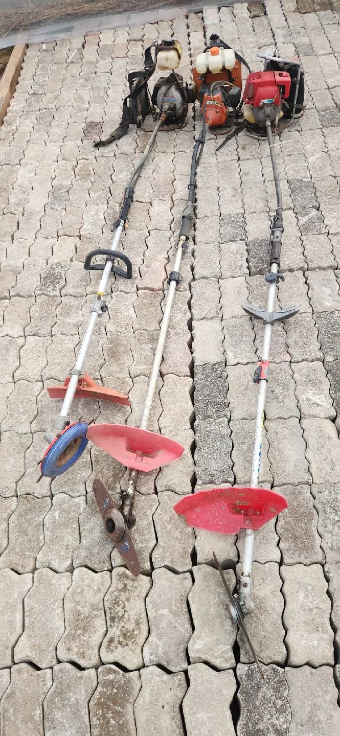 중고 예초기 3대