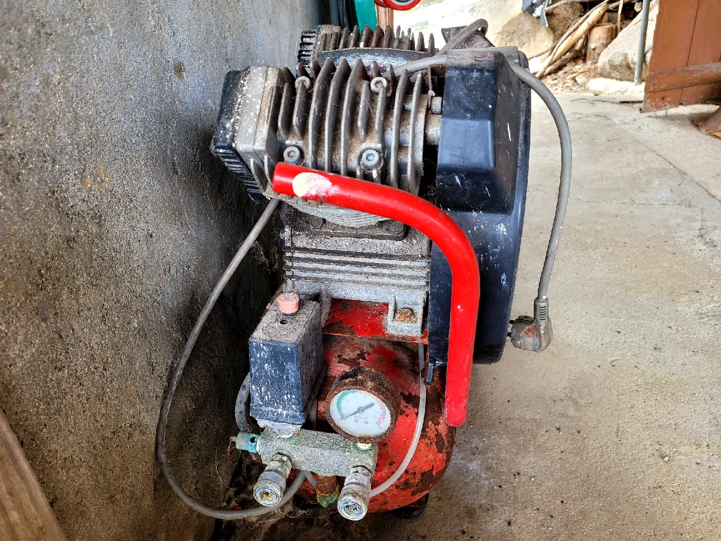 중고 에어 컴프레서