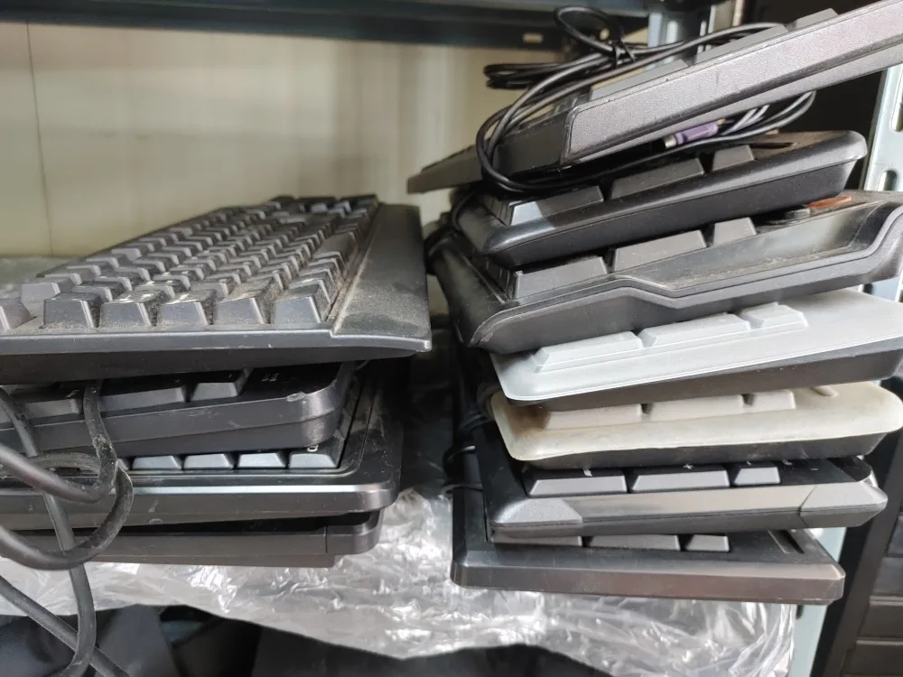 컴퓨터용 중고 키보드 11개 5천원