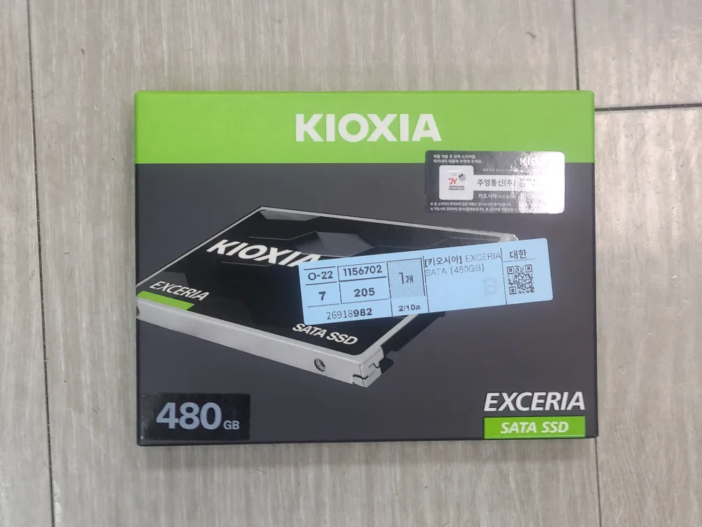 키옥시아  SSD 480GB 2.5" 새제품