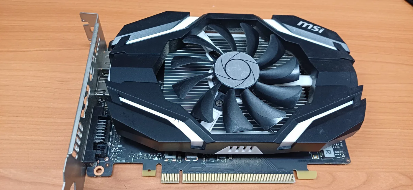 중고 gtx1050ti 4G msi  무전류