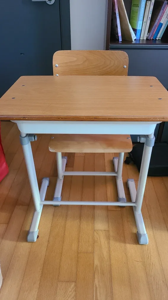 중고등 학생 학교책상 의자 세트