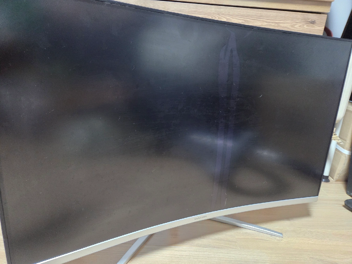 한성 울트론 3257 NEW 커브드 모니터 | 디지털기기 | 당근 중고거래