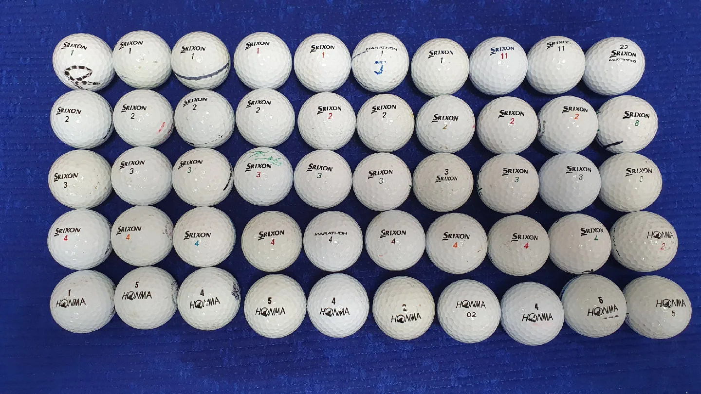 골프공 (중고) 스릭선 외50개