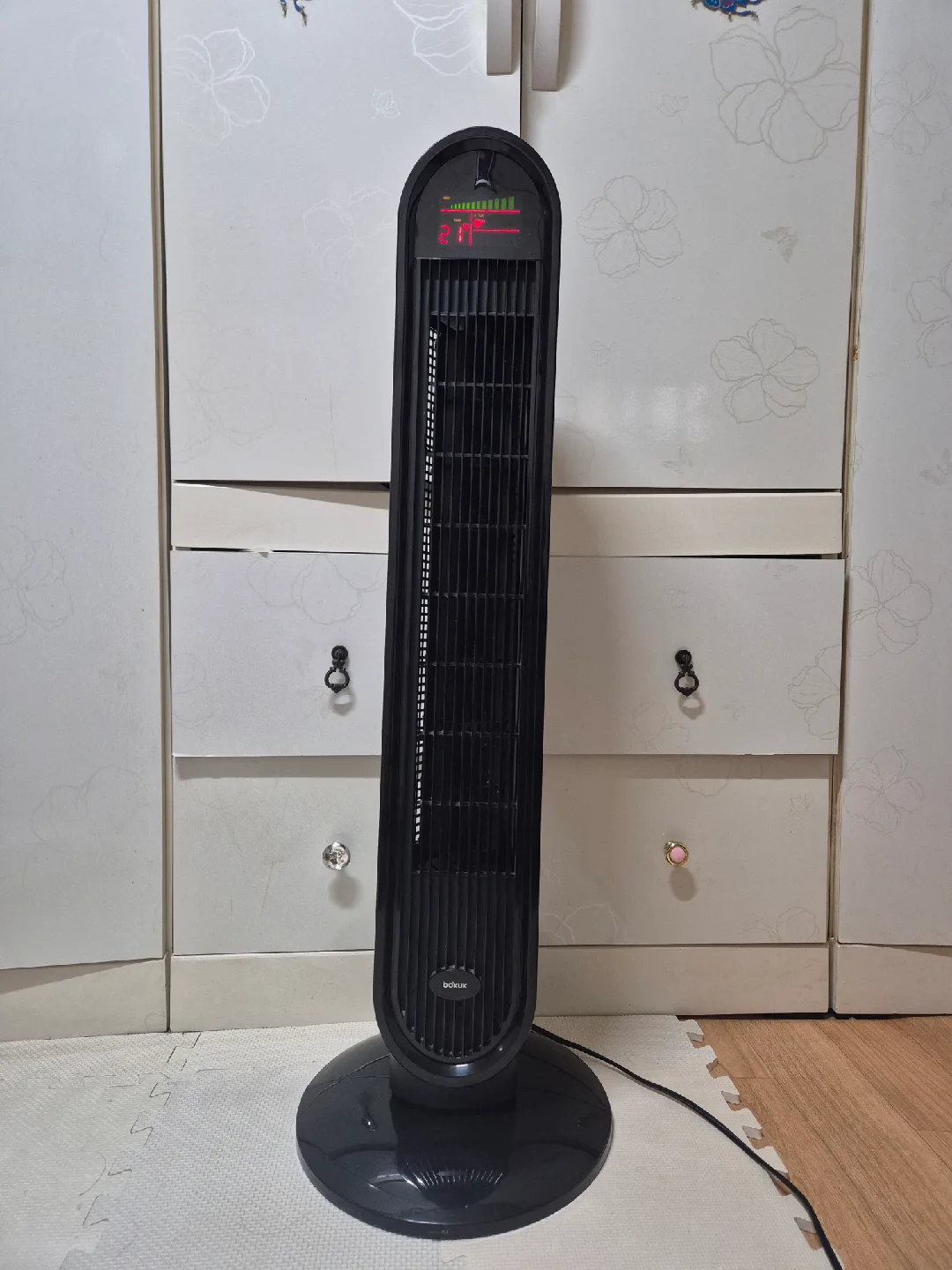 보국 타워형 선풍기 BKF-T1303 블랙