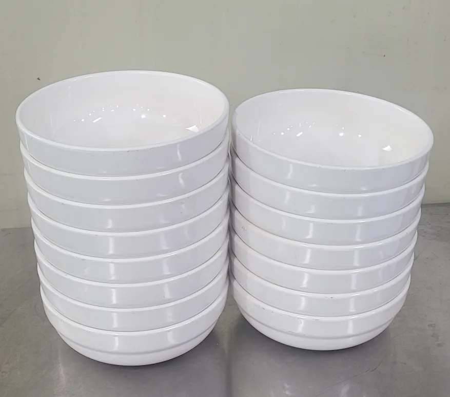 멜라민 짜장면,짬뽕,우동 곱빼기 그릇 15개(중고)상태깨끗