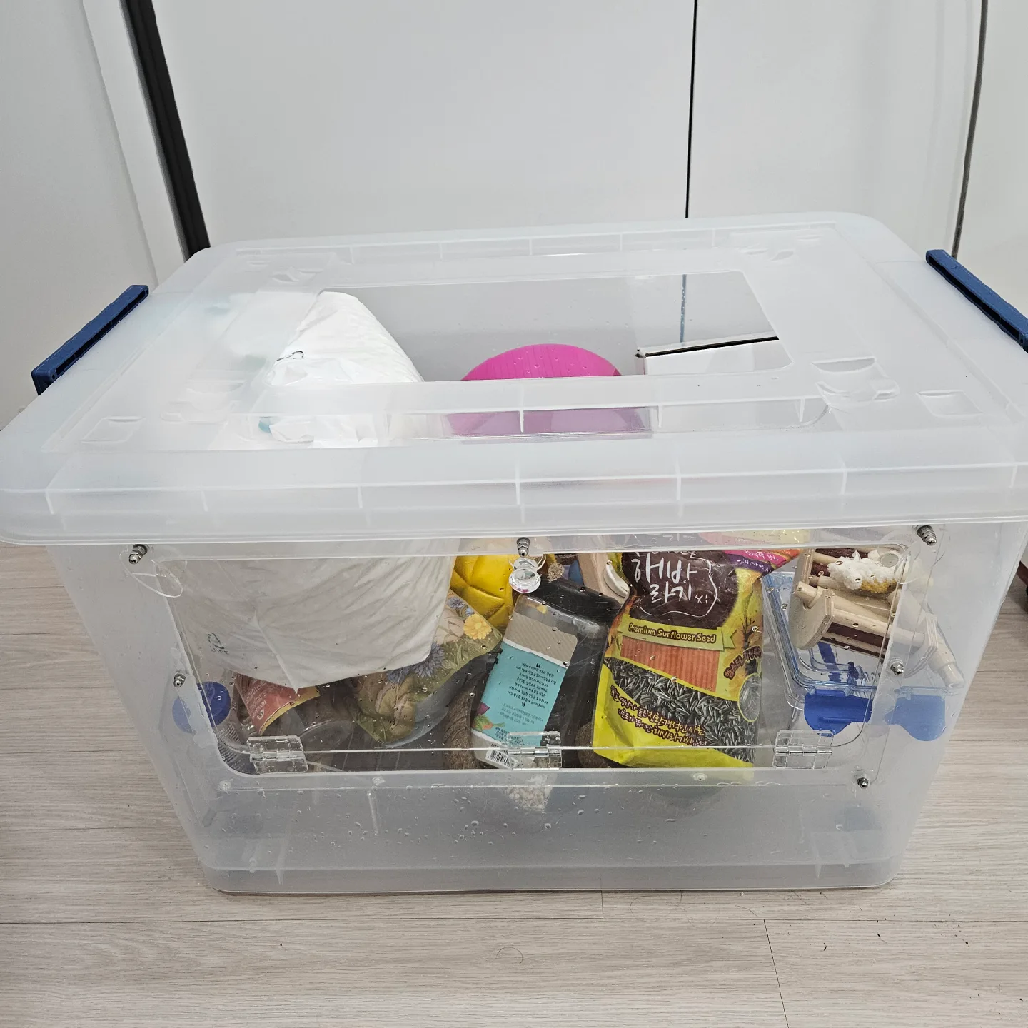 햄스터 케이지 120 리빙박스 일괄