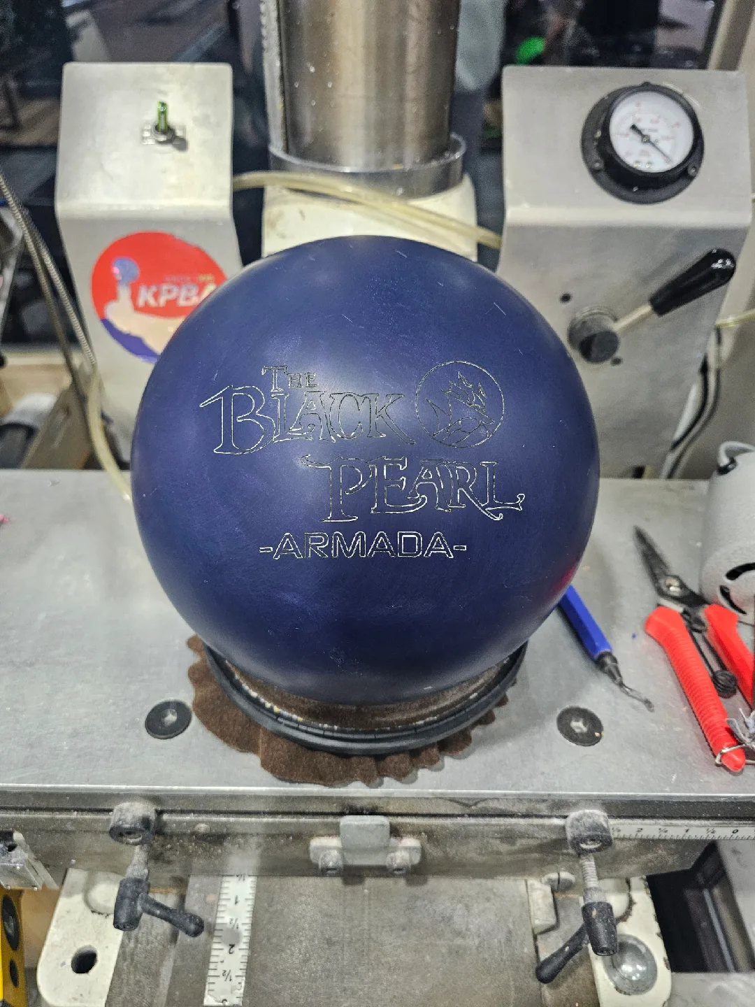 📌중고볼링공 더 블랙펄 15파운드📌지공포함