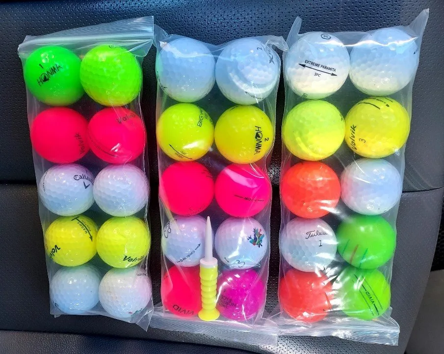 중고 골프공 혼합 10개
