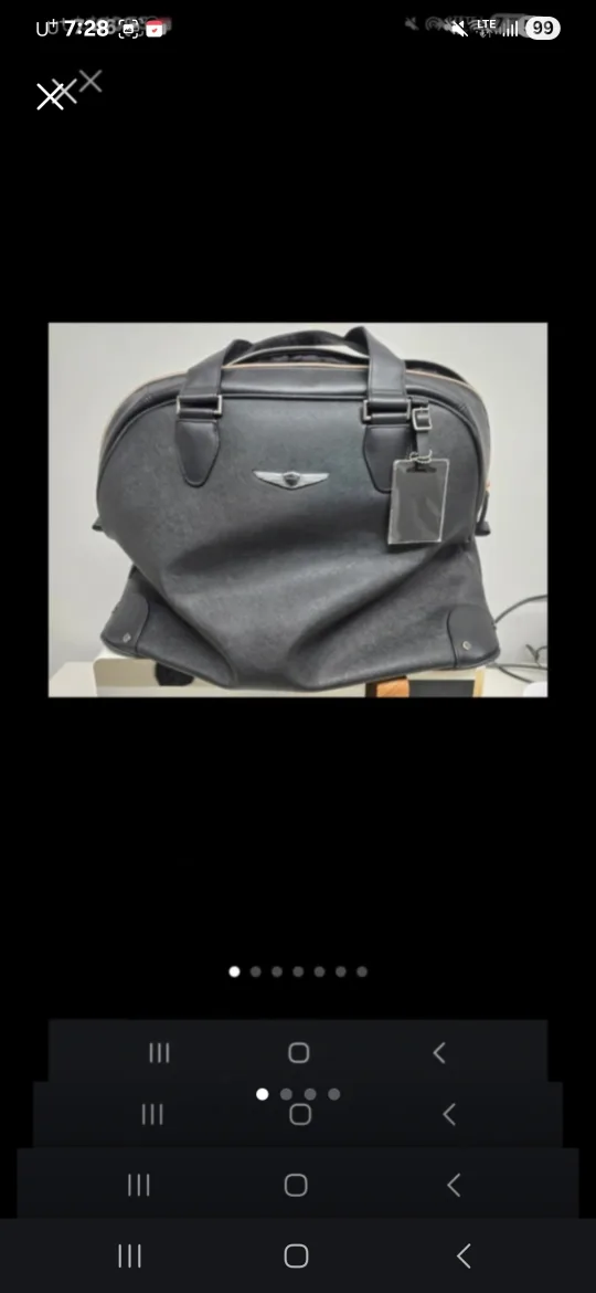 제네시스 블랙 더플백 보스턴백 중고팜