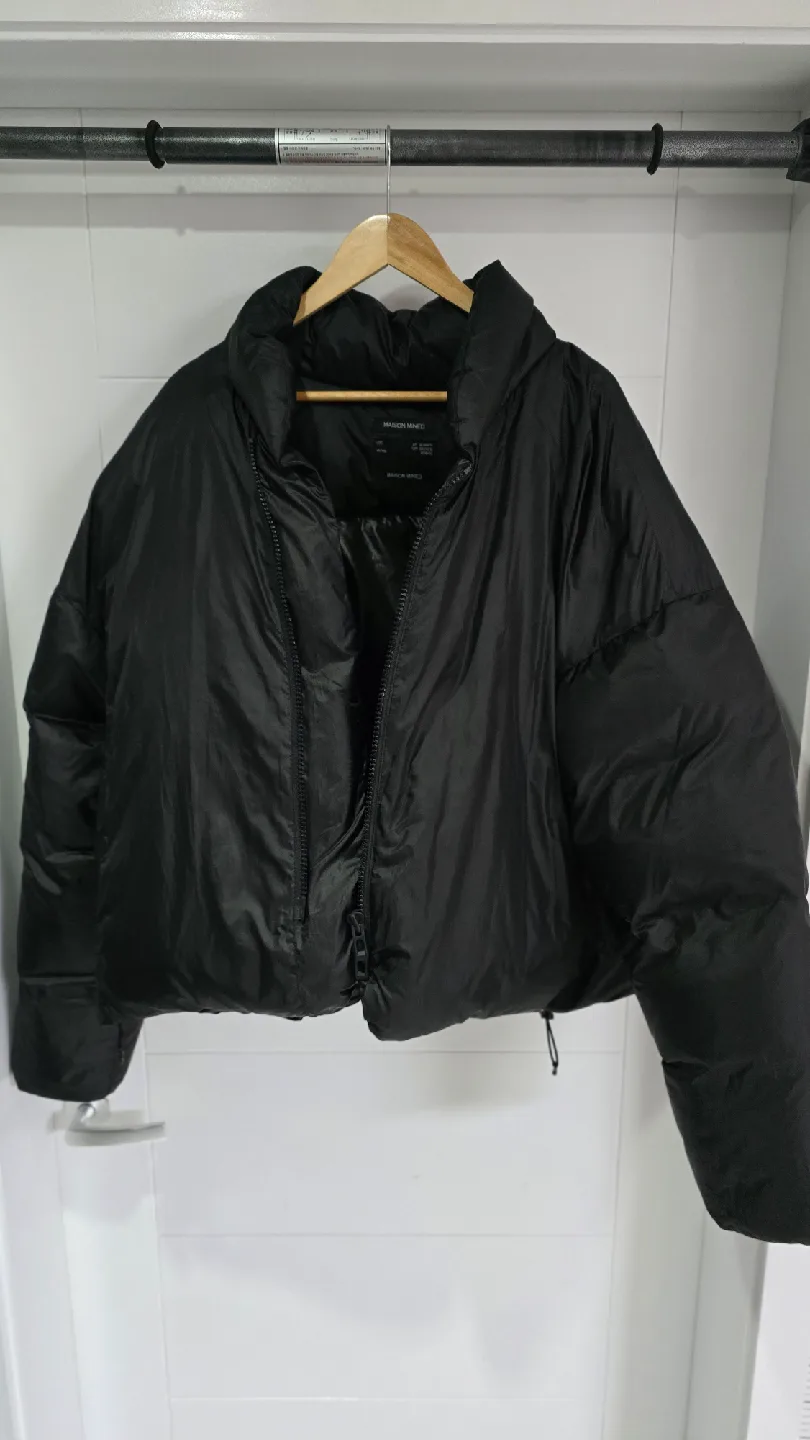 중고) 메종미네드 숑패딩 105  싸이즈 판매 합니다.