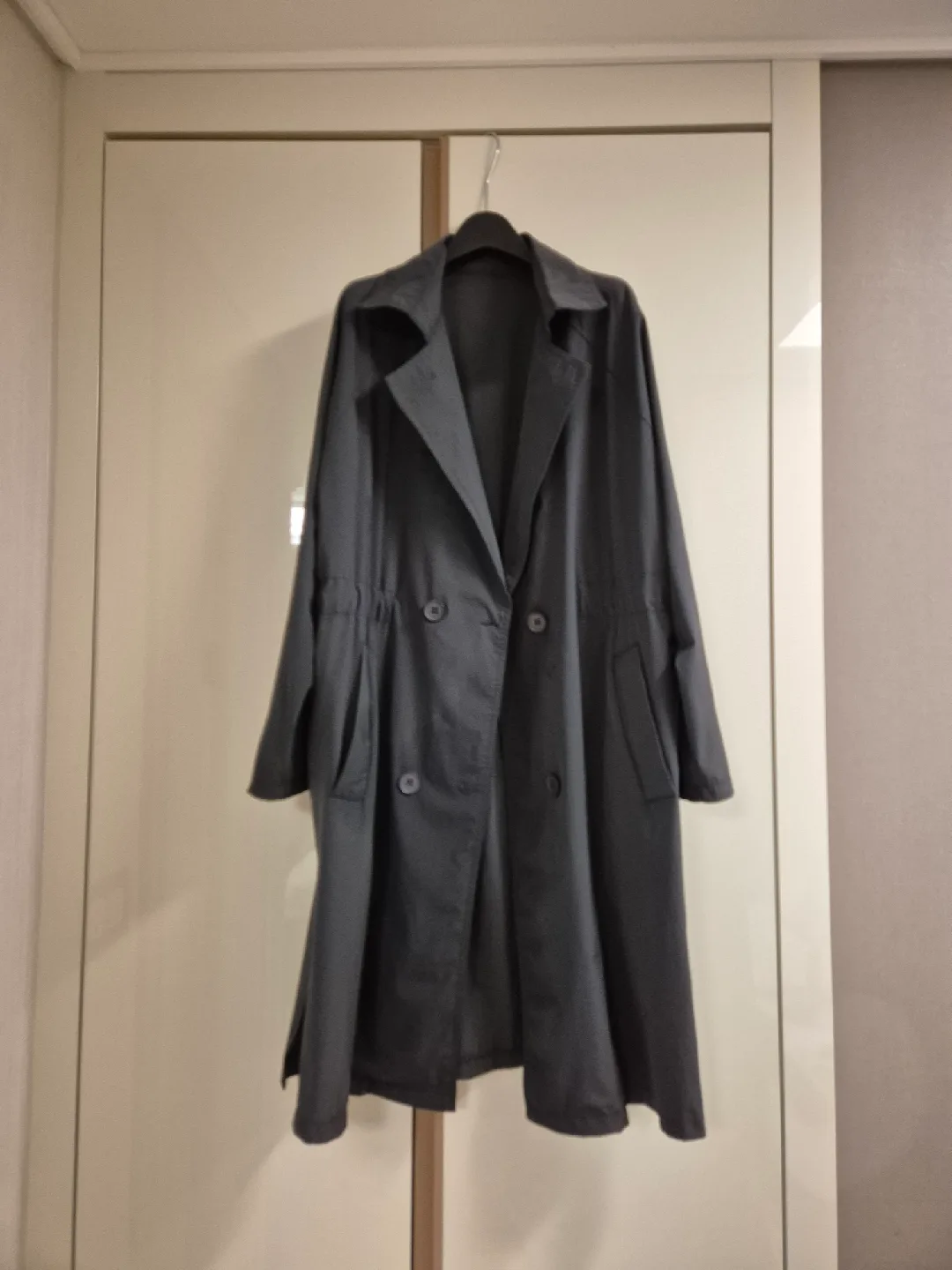 트렌치코트 (프리사이즈55-66) 자켓