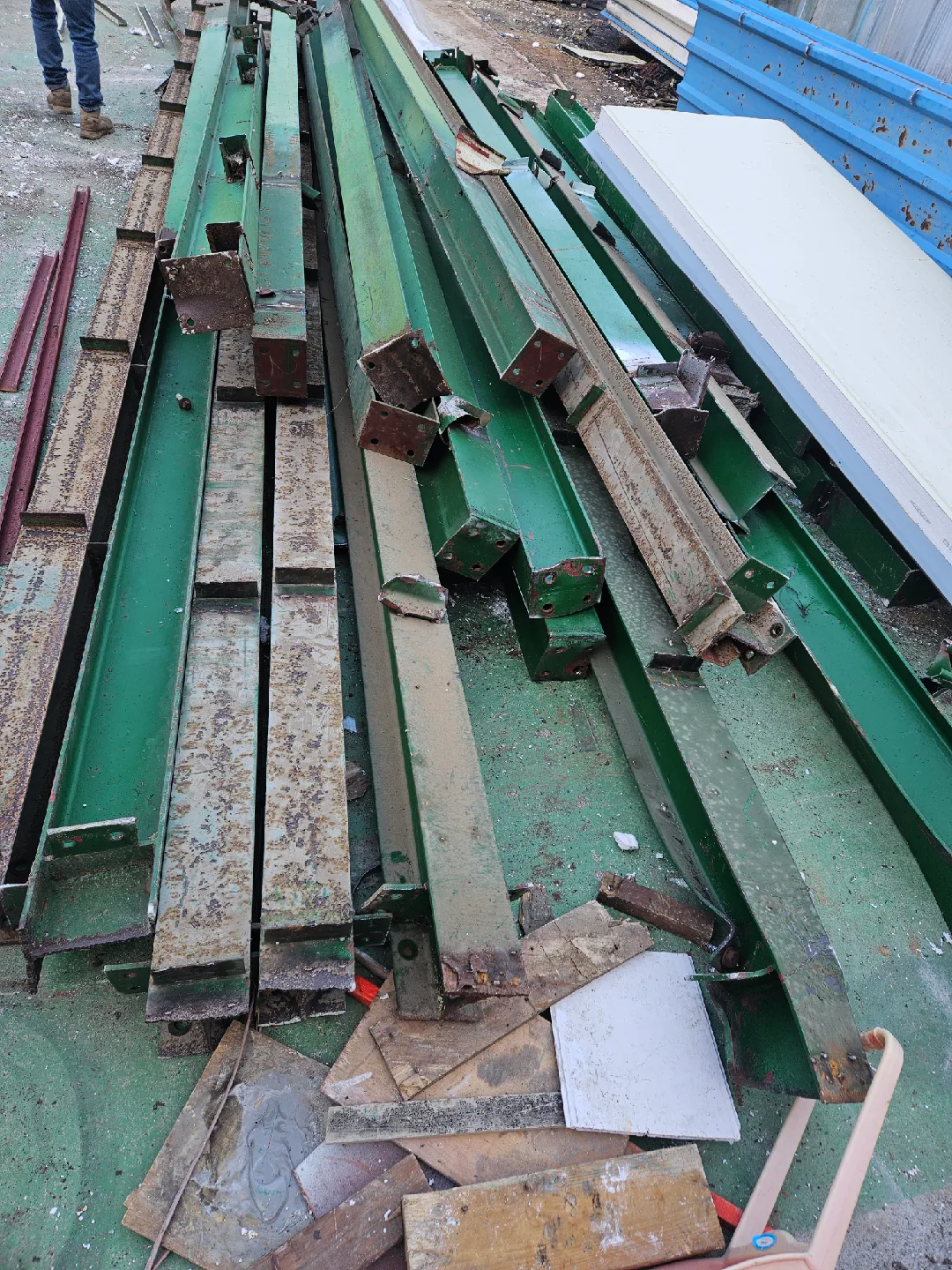 건축 철강재 중고H빔