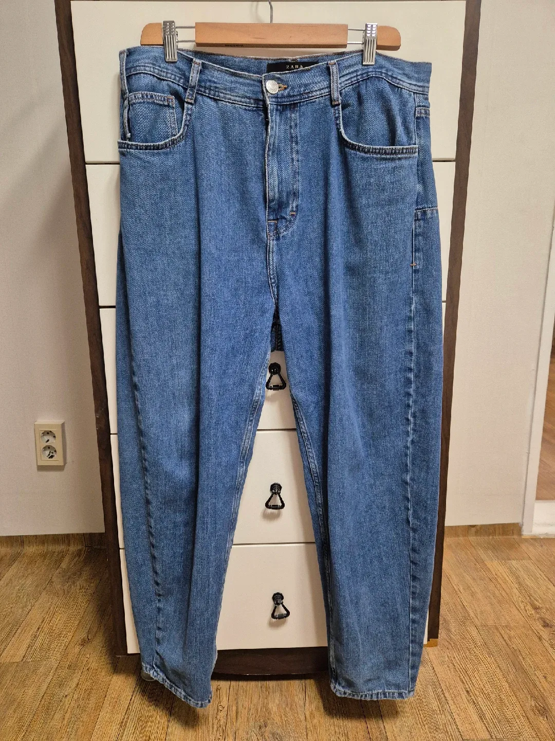 미중고 싸게 ZARA 인디고 대님 34사이즈
