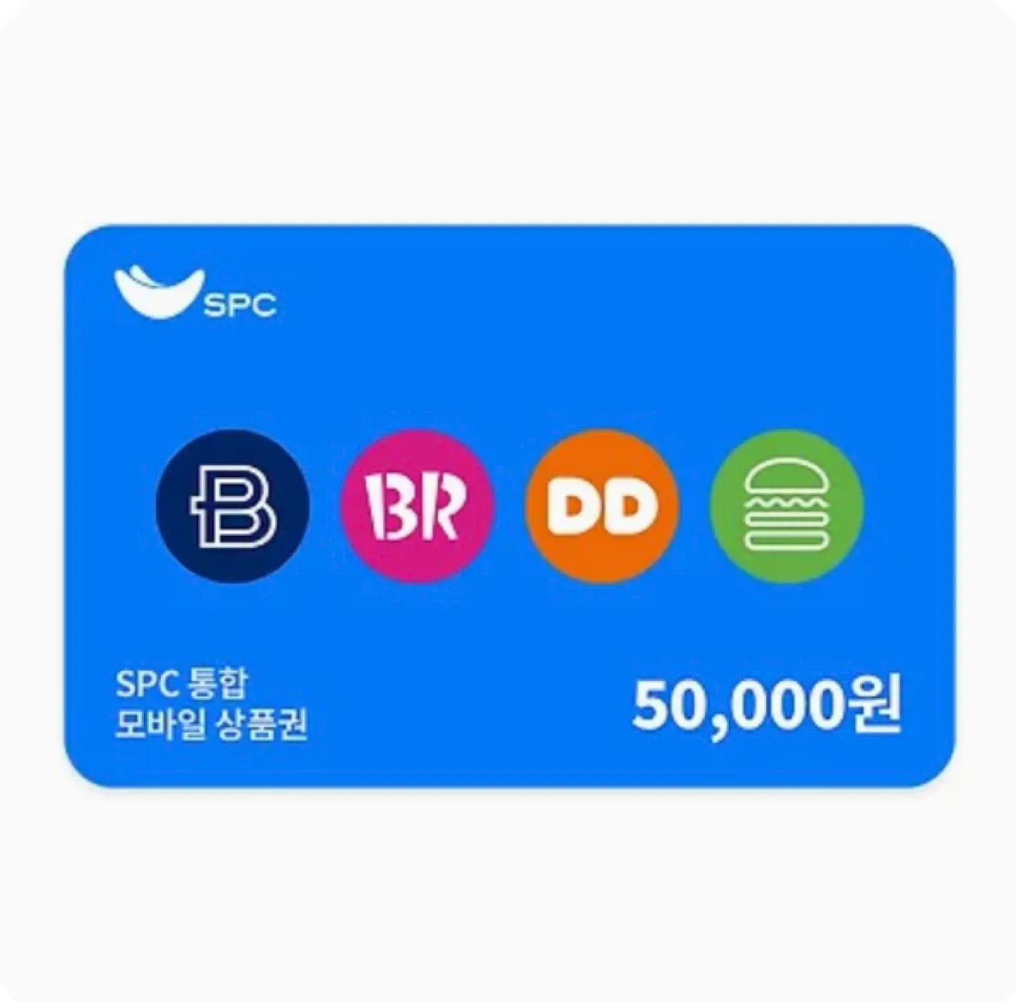 SPC 5만원 통합 모바일 상품권