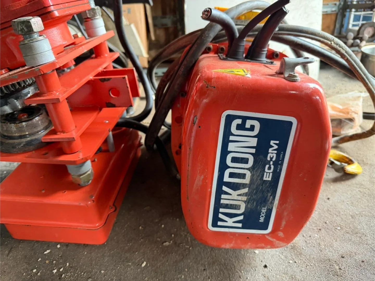 국동 EC-3M 전기 체인 호이스트