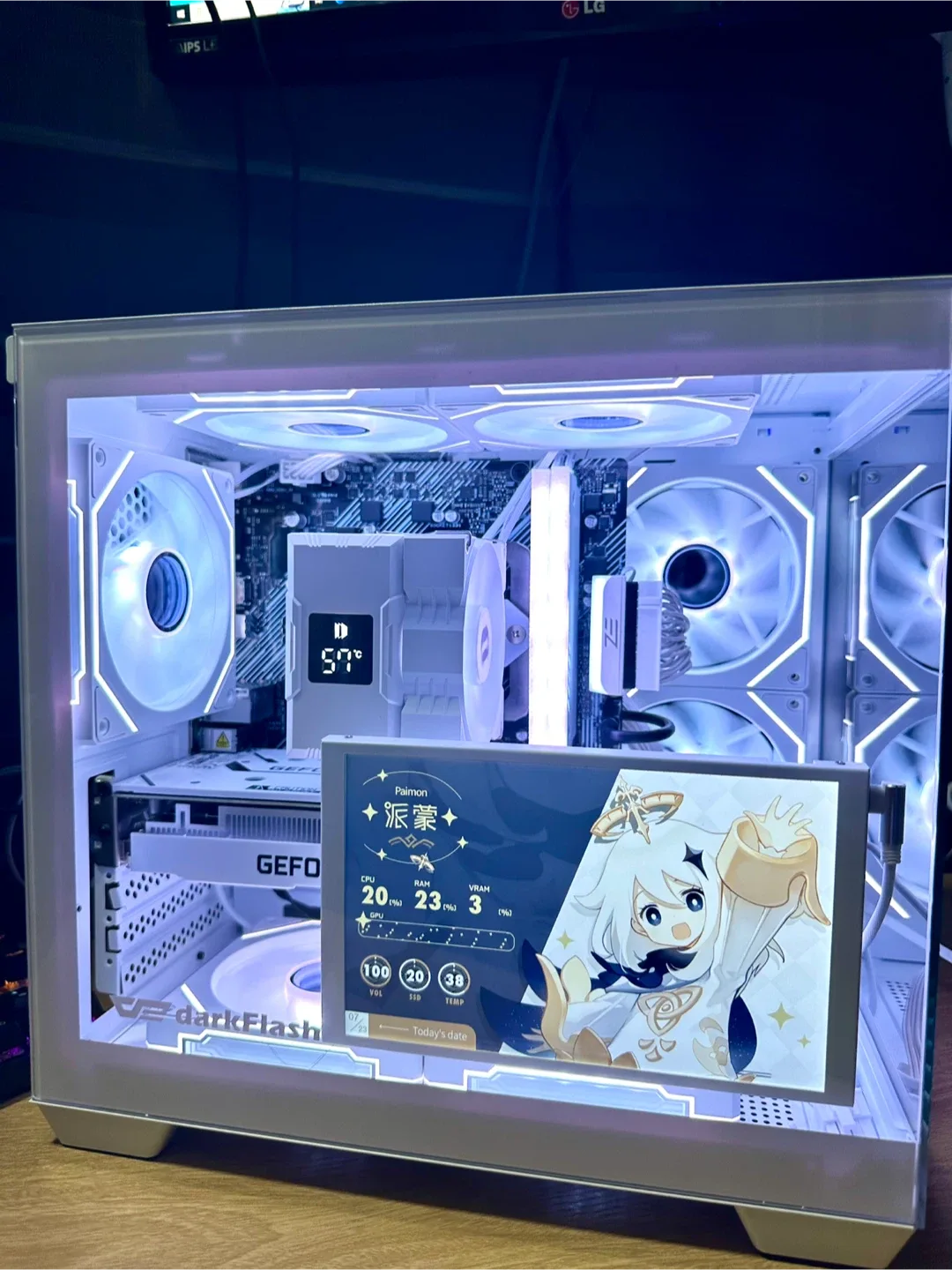 🚀데스크탑 PC 컴퓨터 팝니다.  게이밍·영상편집·화이트 튜닝 완성!✨
