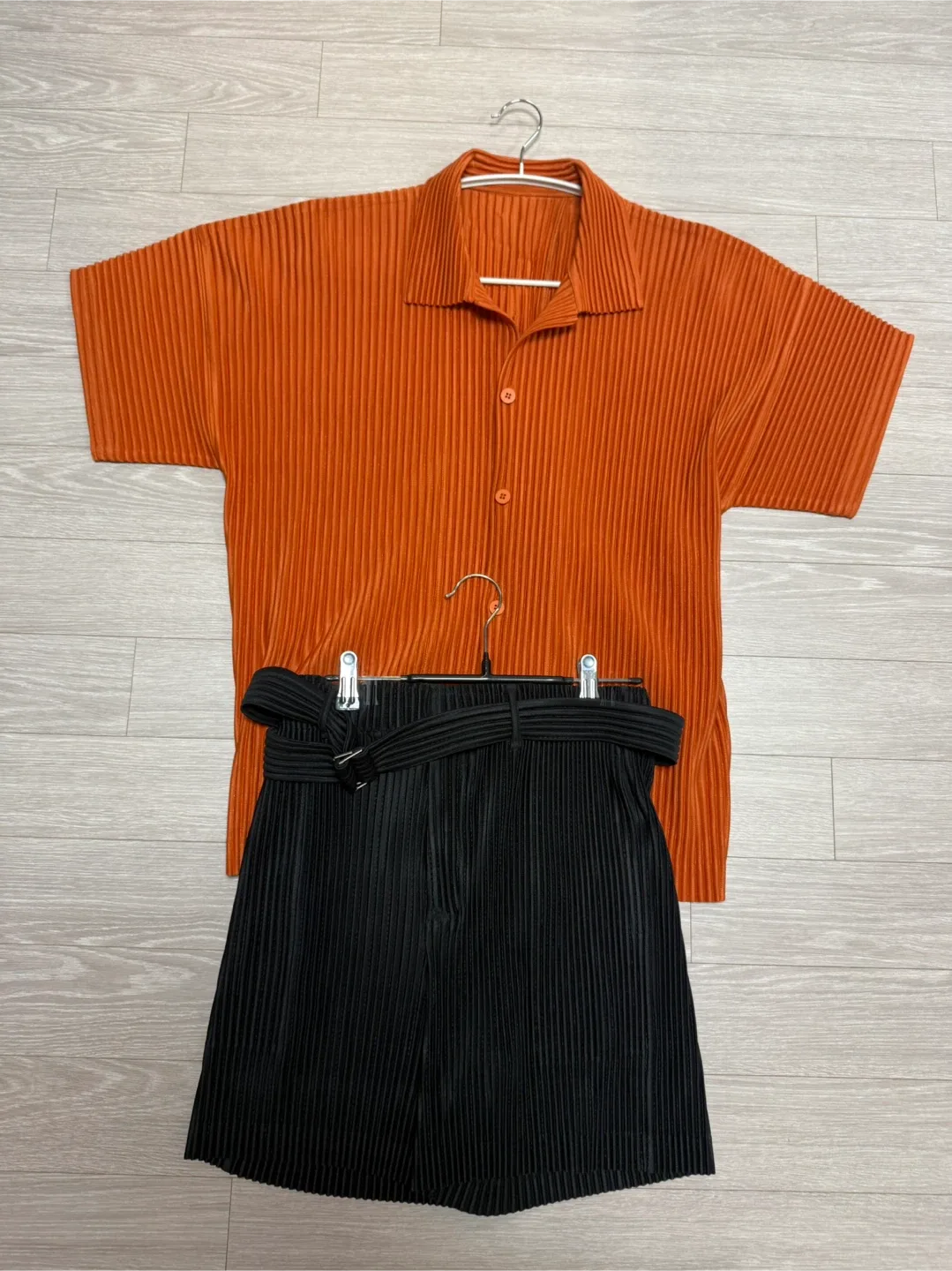 볼란테 플리츠 셋업 1사이즈