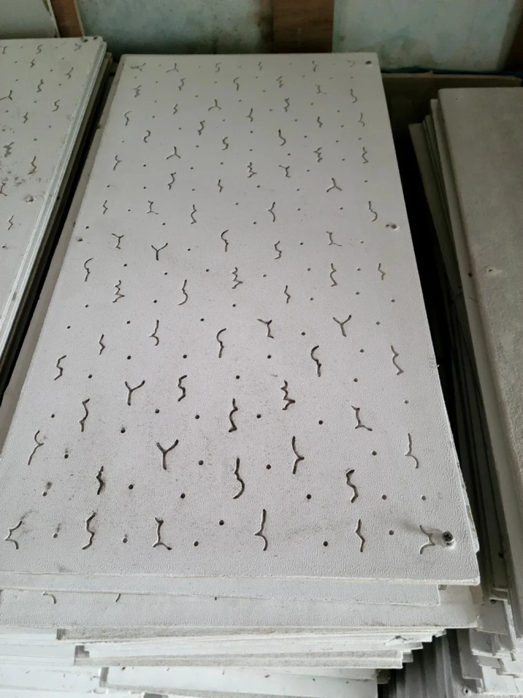 중고 흡음 천장재 석고텍스